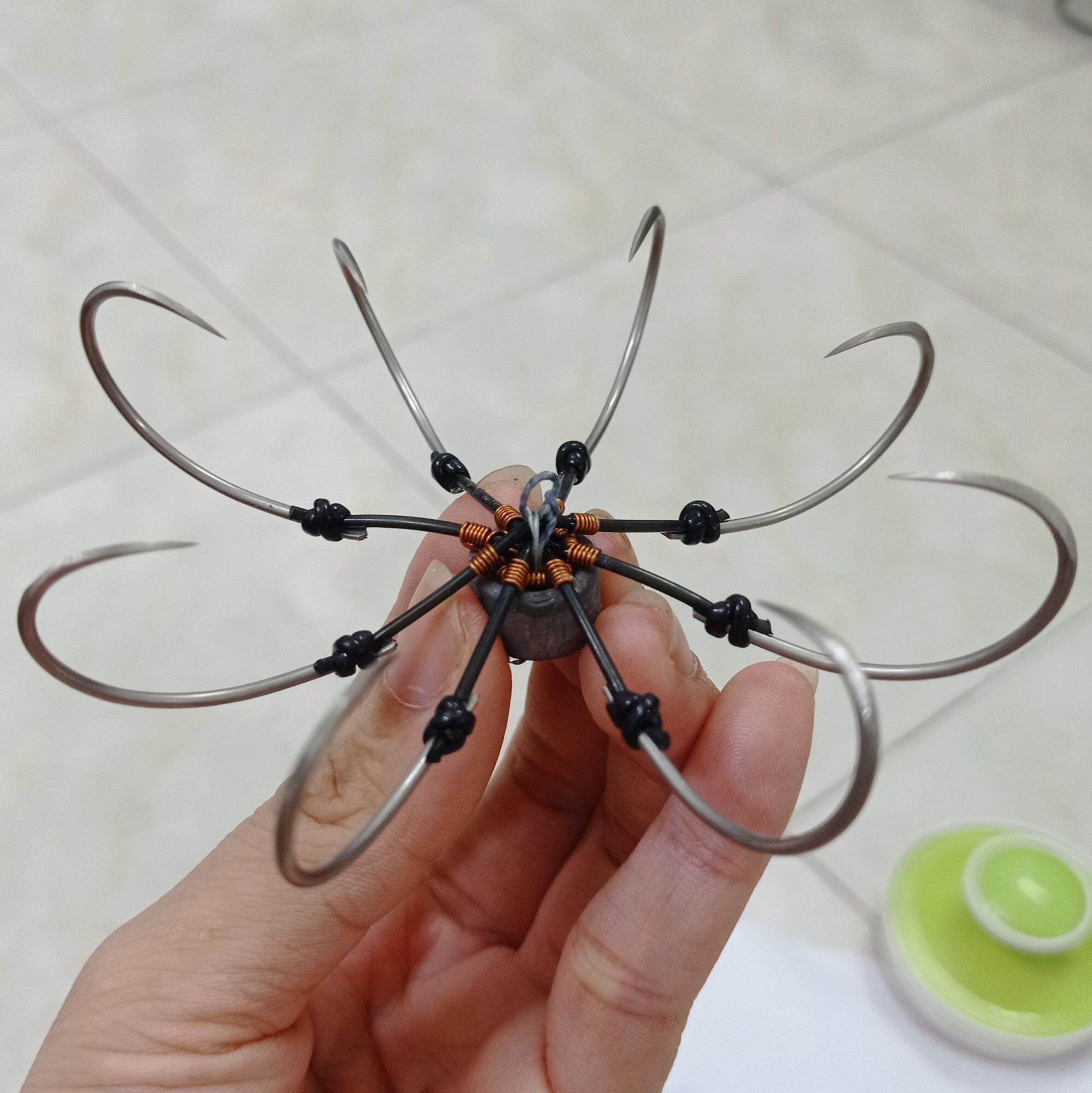 Lưỡi câu bát thép trắng số 9,10