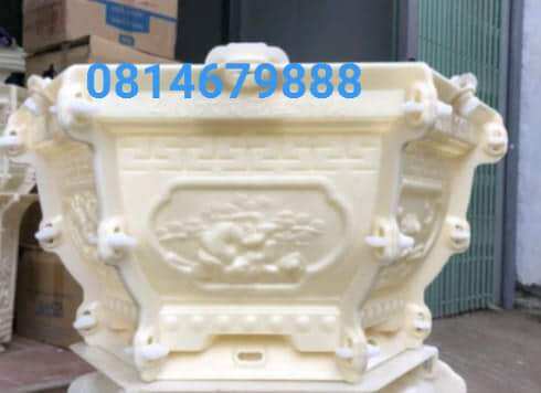 Khuôn chậu lục giác 40 cm