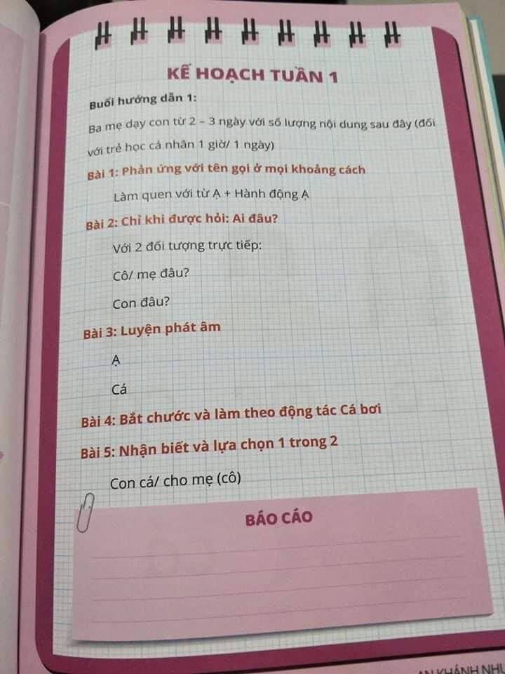 Hot Kế Hoạch Dạy Trẻ Chậm Nói