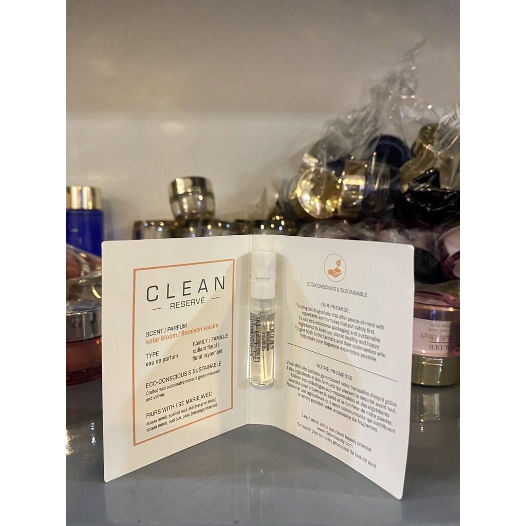 (Sample Vial) Mẫu thử nước hoa Clean Reserve Solar Bloom 1.5ml | Vinie.minisize