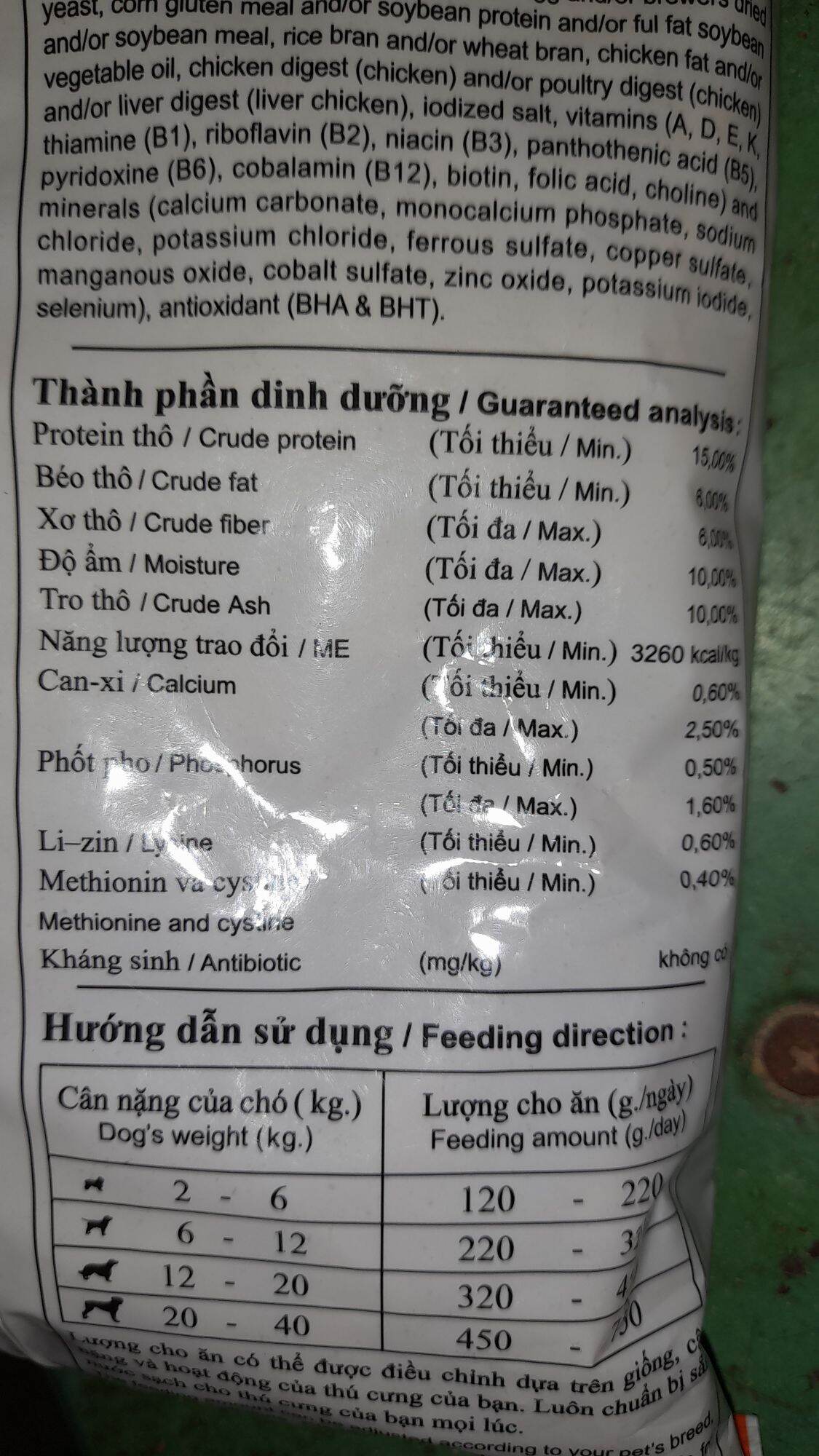 Thức ăn hạt cho chó APro 500g