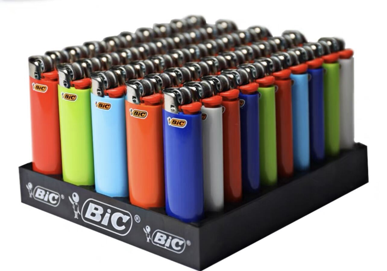 BIC J6 cỡ lớn của Pháp ( Hộp Quẹt Bic J6 size to )