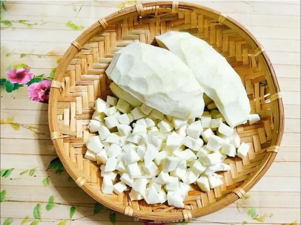 Cùi bưởi sấy khô