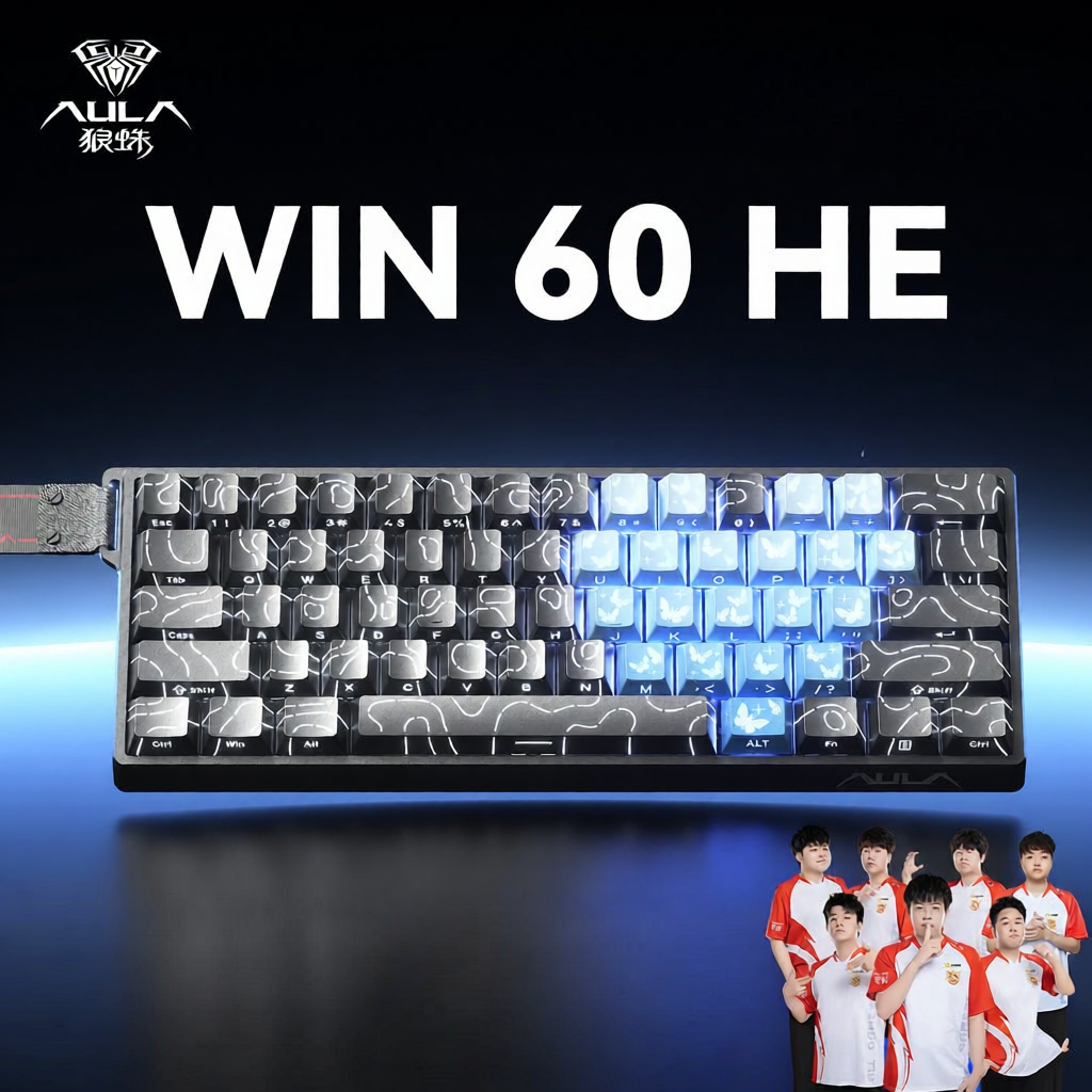 AULA | Bàn Phím Cơ Chân Từ Điều Chỉnh Được Dành Riêng Cho Game Esports Đẹp Mắt