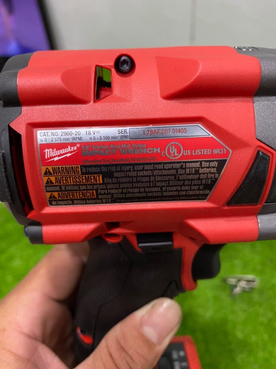 [HCM]Baby Bulong milwaukee 2960-20