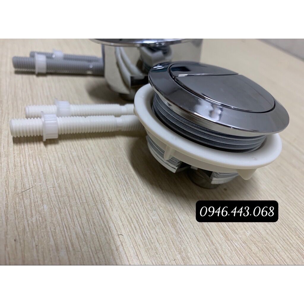 Nút nhấn bộ xả 2 nhấn tròn, ovan và vuông