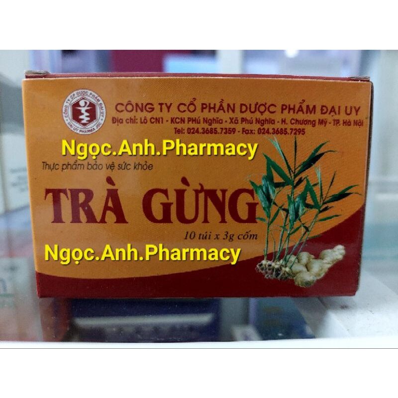 Trà gừng đại uy