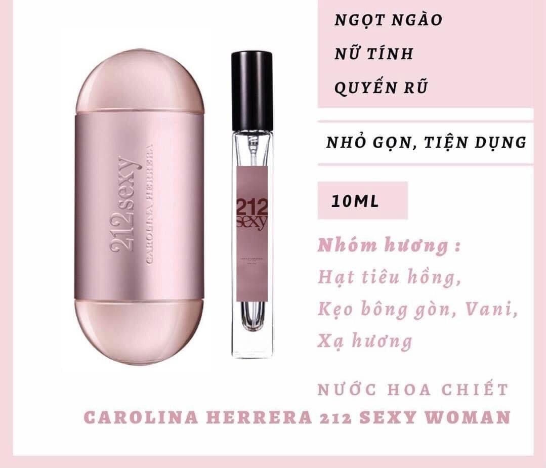 Nước hoa chiết 212 sexy 10ml