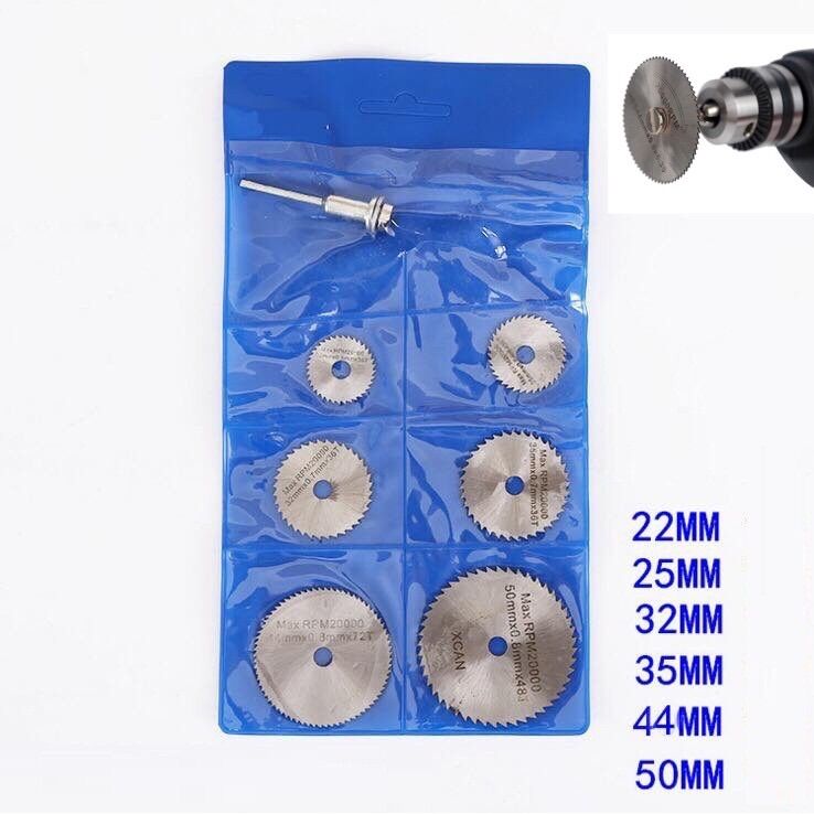 Bộ lưỡi cắt dùng cho máy khoan mini - bộ lưỡi cưa mini đa năng