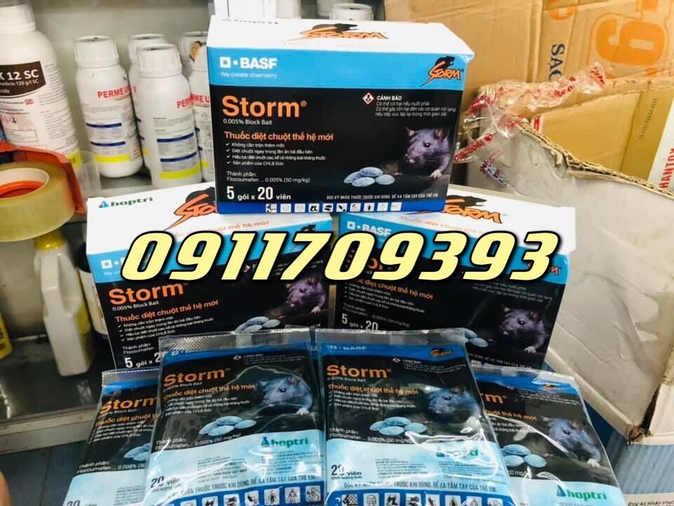 1 Hộp Storm diệt chuột sinh học (5 gói)