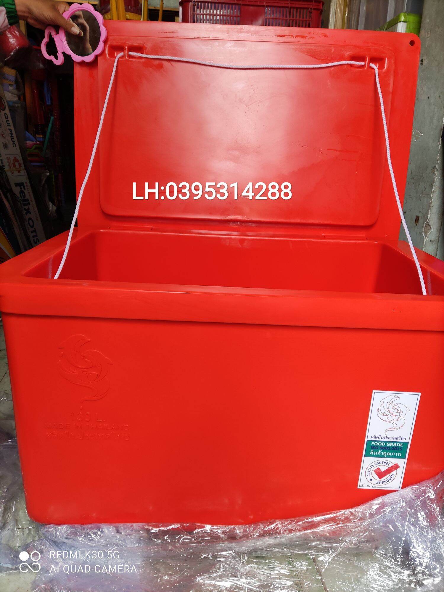 Thùng đá Thái Lan 130 lít nhập khẩu ( hiệu cá heo)