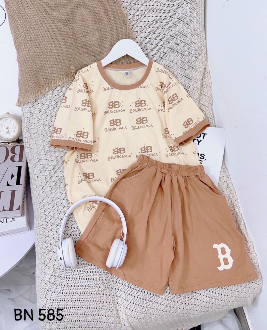set bộ thời trang cá tính cho bé yêu