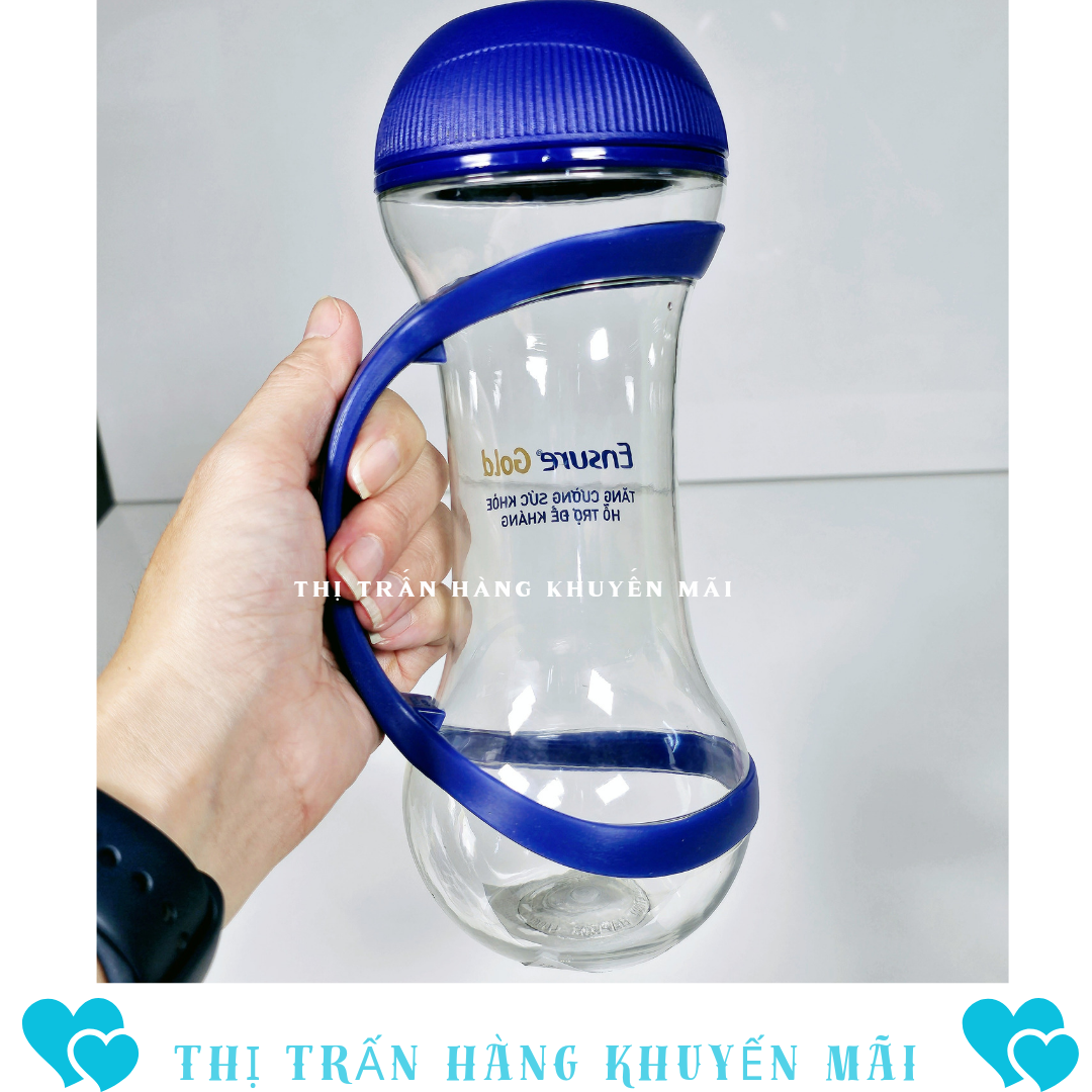 Combo bình nước thể thao 550ml +bình lắc 800ml Lock (Màu ngẫu nhiên)