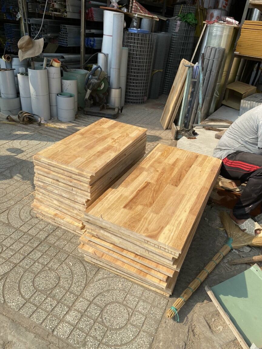 40x40x18mm gỗ cao su làm bàn,kệ,..