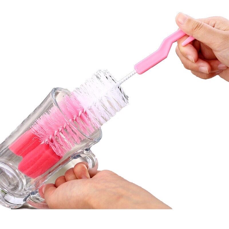 Bộ dụng cụ cọ rữa bình sữa 2 chi tiết