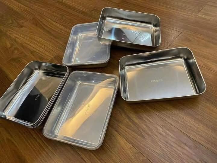 Khay inox 304 hộp to