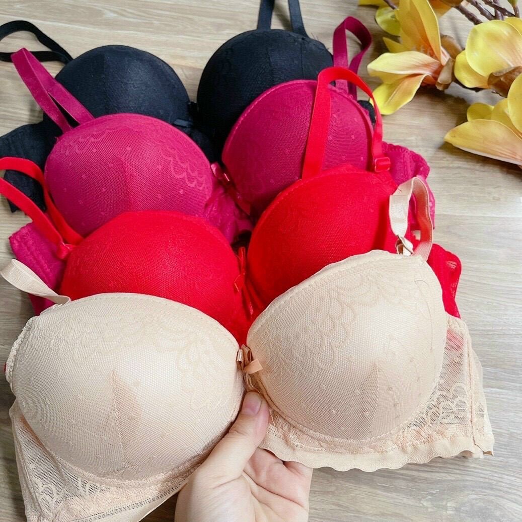 Áo ngực nữ, áo lót ren có gọng đệm dày, áo ngực mặc áo dài