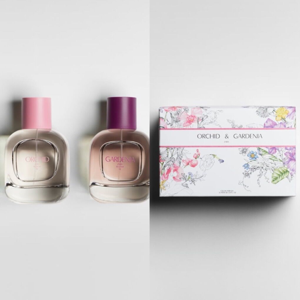 Set nước hoa nữ ZARA Gardenia Edp 90ml + Orchid Edp 90m
