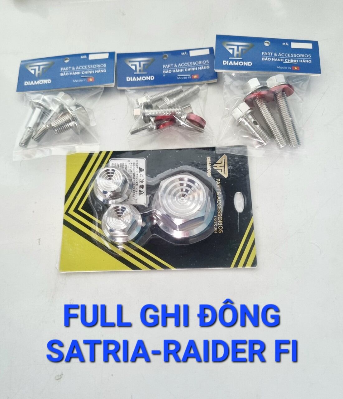 Ốc dàn đầu satria 16 con ốc thái