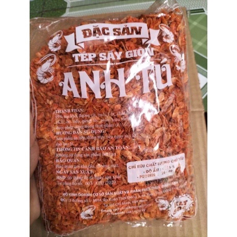 3kg Ruốc sấy anh tú tây ninh 180k