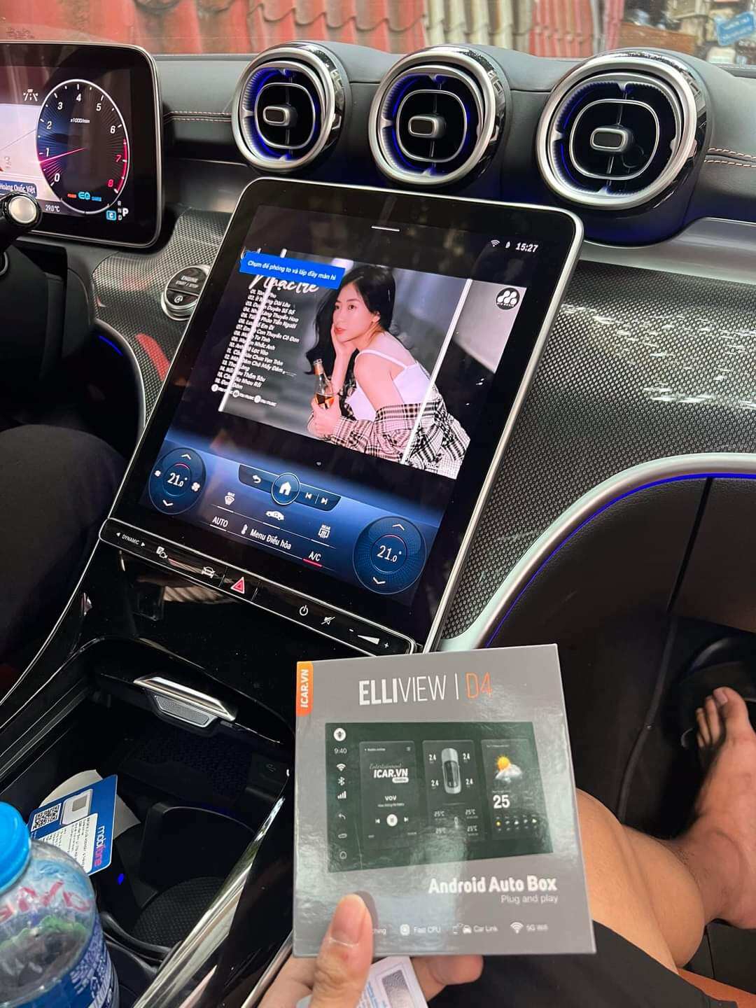 Bộ Android Box Elliview D4 dành cho ô tô-Phiên Bản Nâng Cấp Mới Nhất 2022