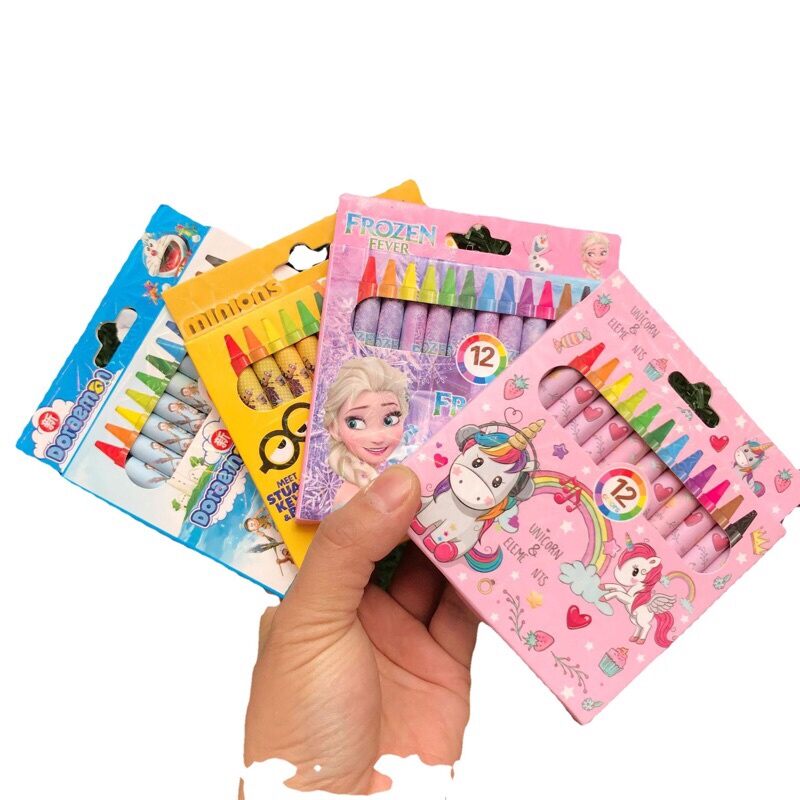 Combo 8 quyển tập tô ( tặng kèm hôp 12 màu)