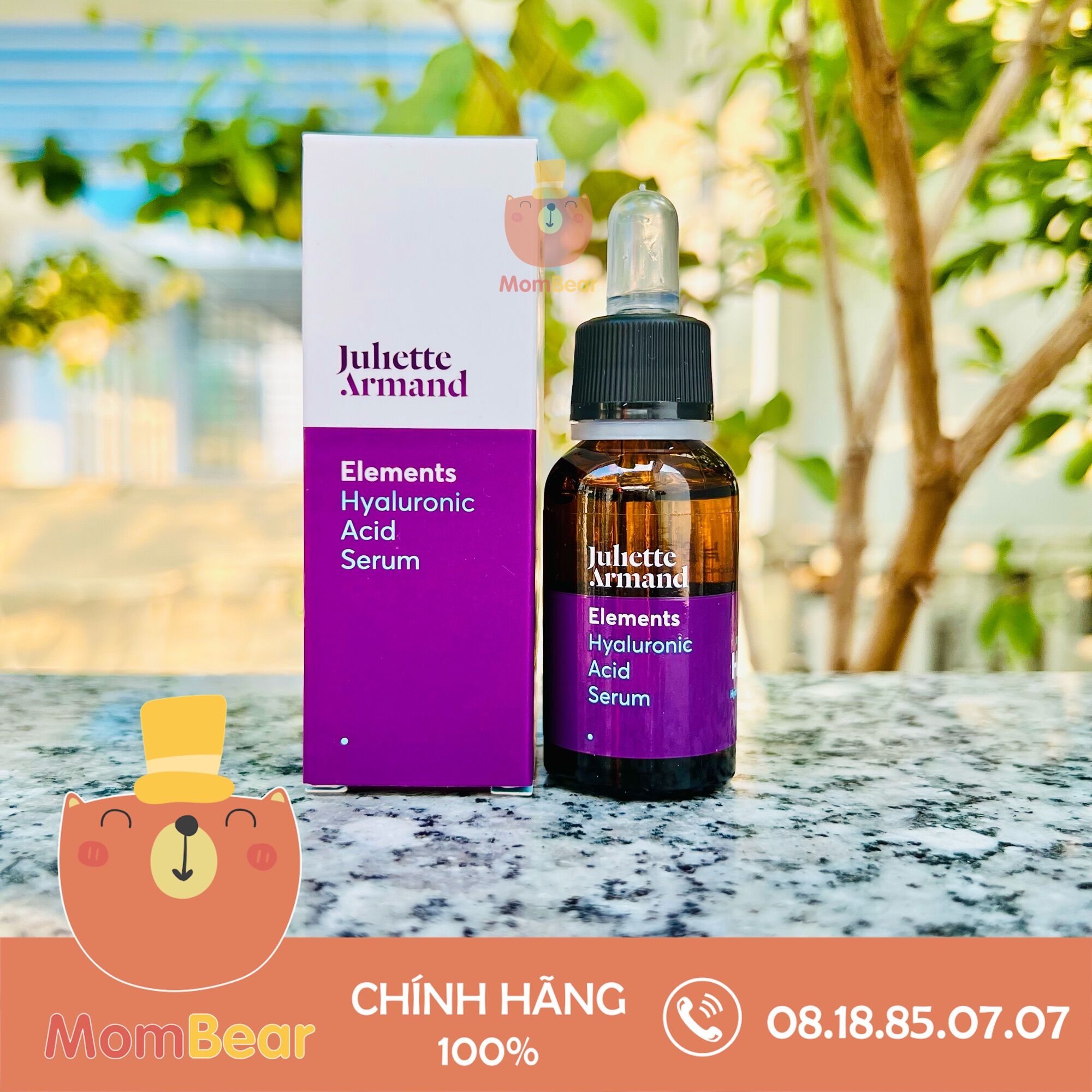 Tinh chất dưỡng ẩm và căng da Hyaluronic Acid Serum Juliette Armand 20ml