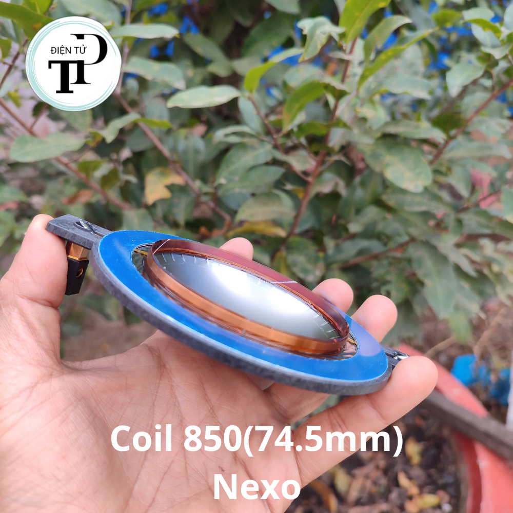 Coil treble nexo 850 (74.5mm) dây đồng tròn