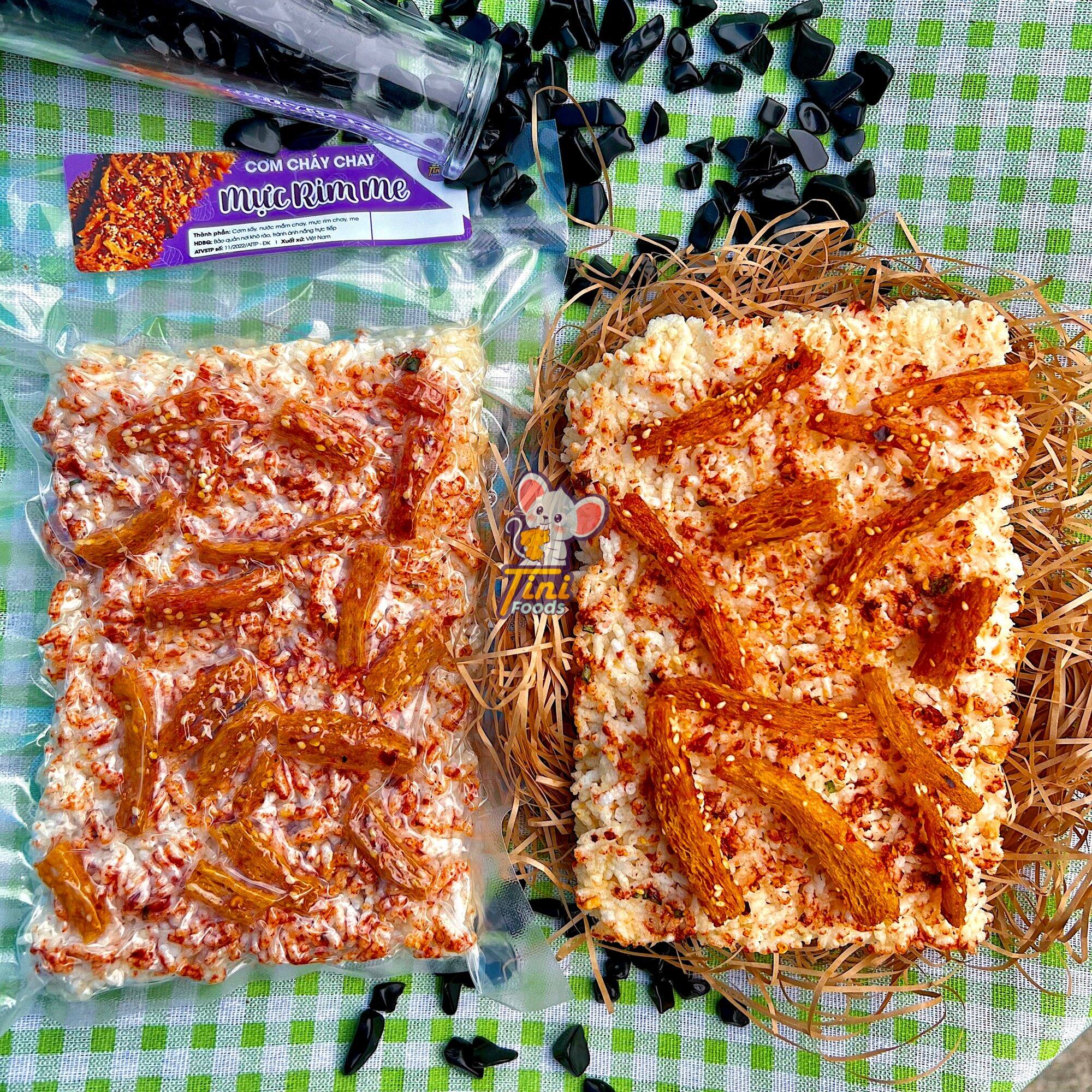 12 LOẠI CƠM CHÁY CHAY 180G (Gạo Tẻ Giòn Tan Siêu Topping)