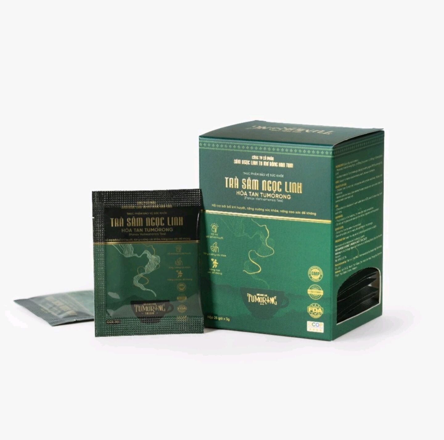 Trà Sâm Ngọc Linh Hòa Tan