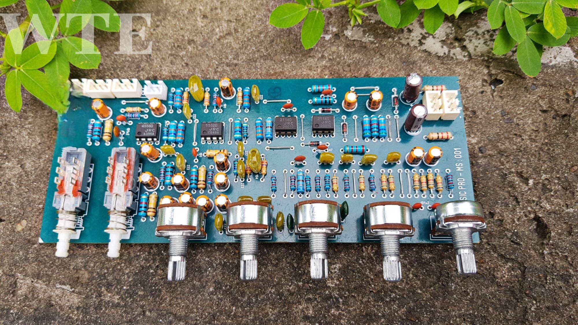 MẠCH MUSIC 4 IC 5 VOL dùng cho Amply