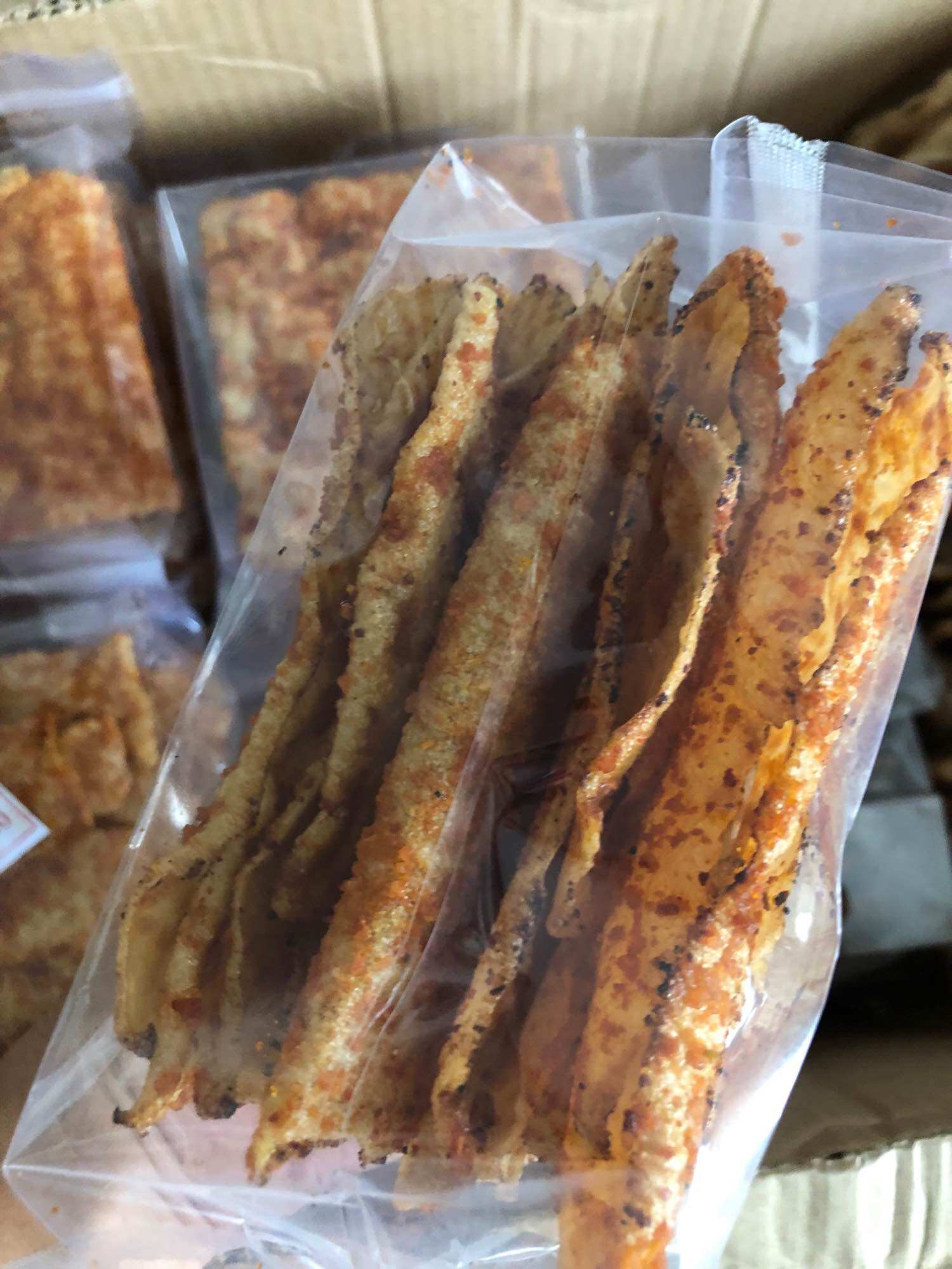 Bánh tráng nướng bò khô sate (1bich 5 cái)