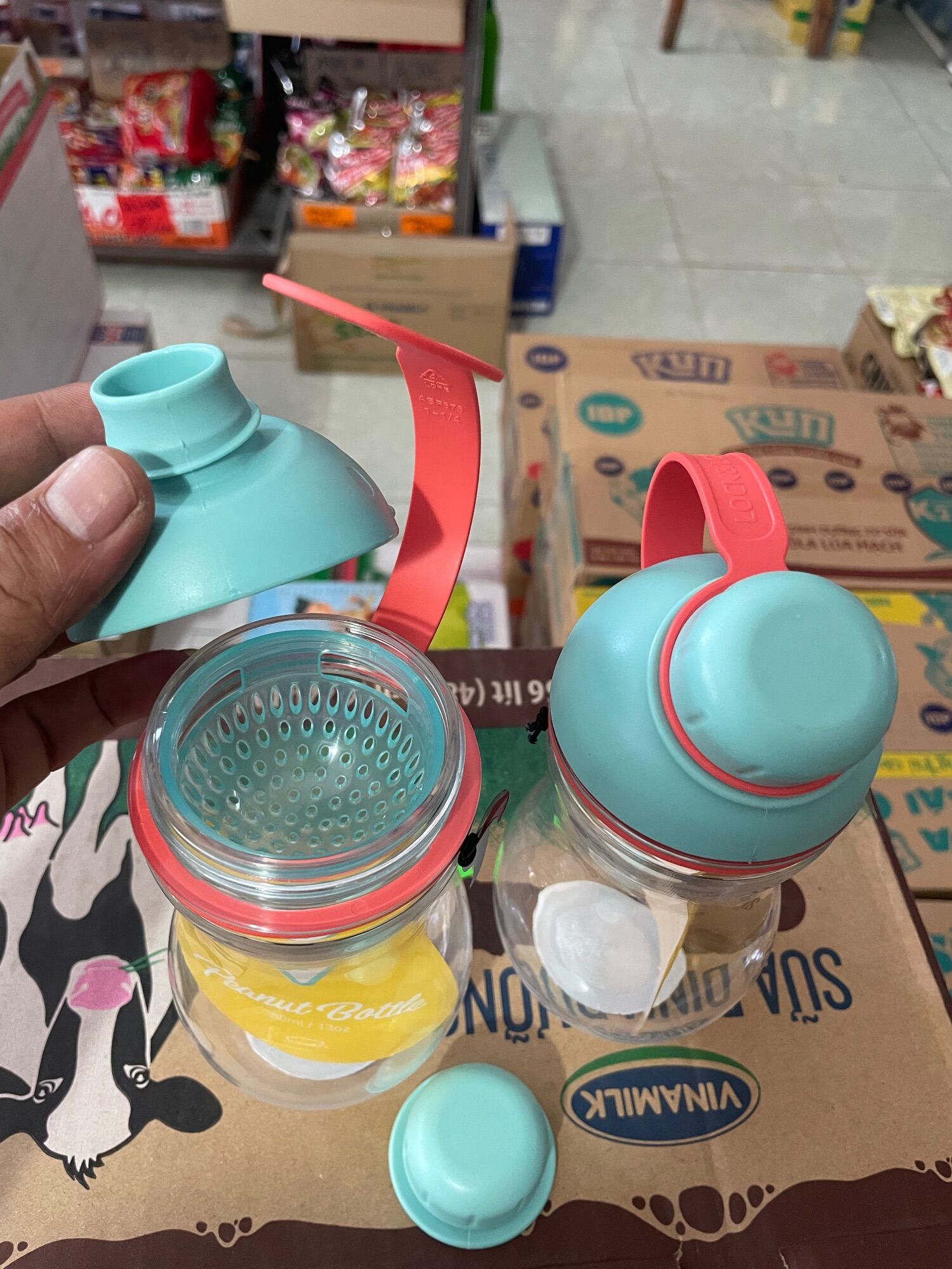 —- Bình nước lock lock 380ml - hkm pedissure