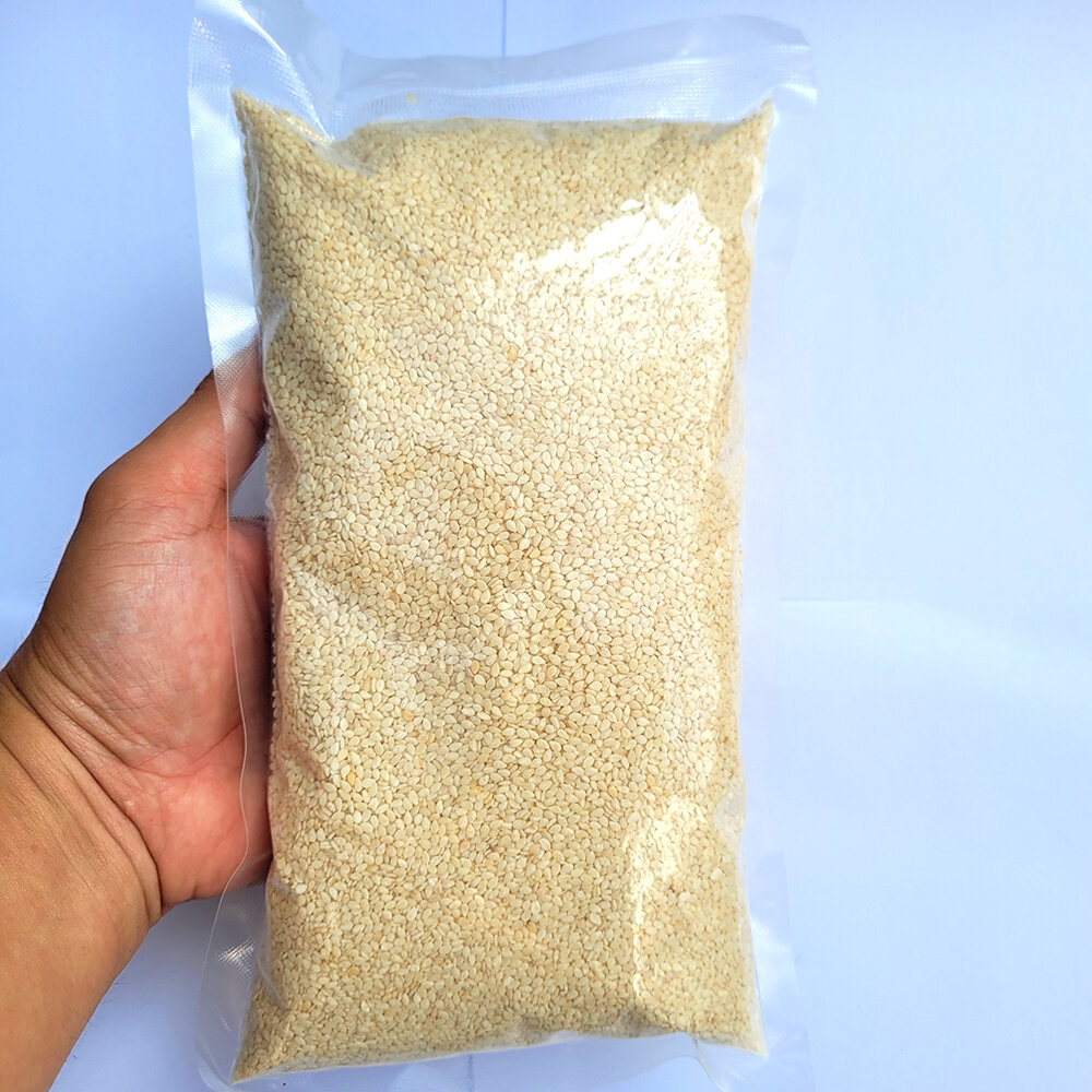 Túi 500gr hạt mè trắng hạt vừng trắng