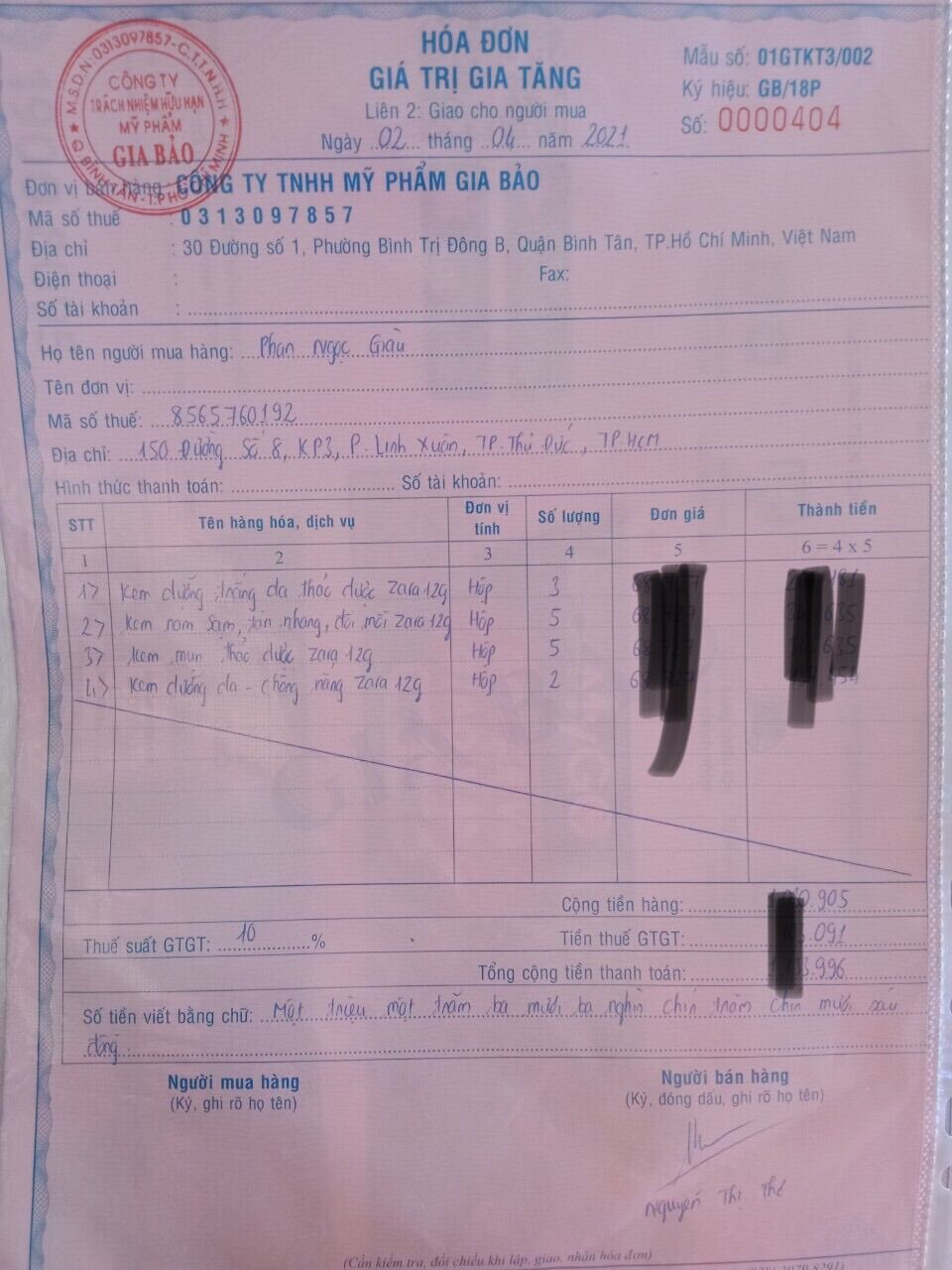 [HCM]Kem ZARA mụn thâm trắng da 12g