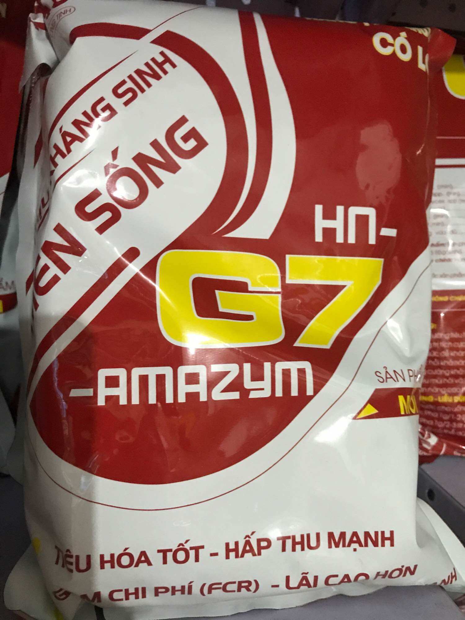 Men tiêu hoá sống chịu kháng sinh 1kg G7