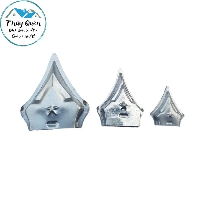 Mác chụp hàng rào 13x26, 20x40, 25x50, 30x60, bịt đầu sắt hộp