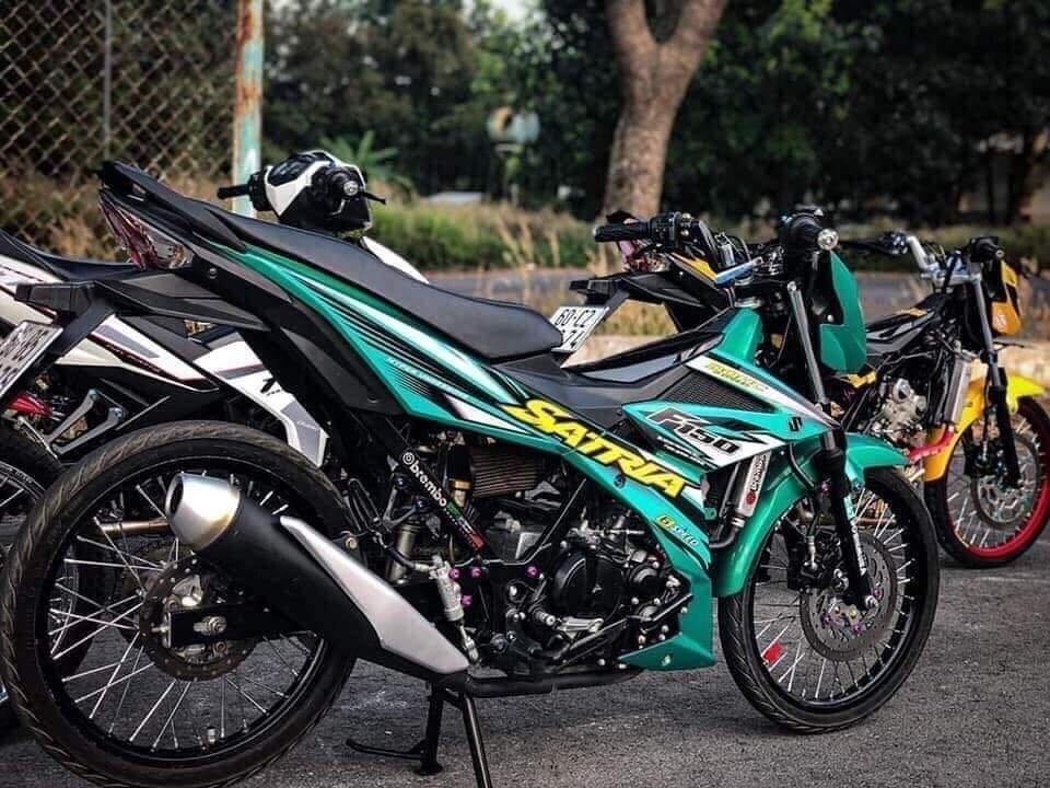 tem rời satria xanh