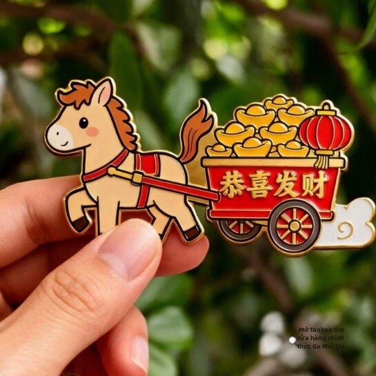 gumahus | Year of the Horse Lucky Wealth Fridge Magnet - Thương hiệu gumahus Giá 83,000 Đồng*Miễn phí vận chuyển
