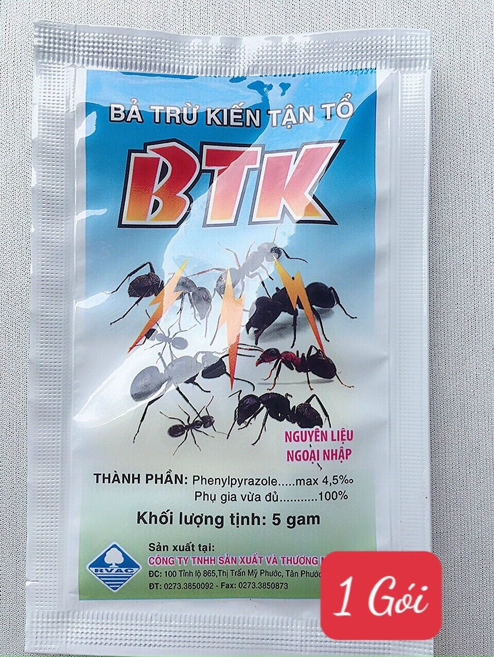 Bả diệt kiến diệt hết cả ổ an toàn cho con người - động vật