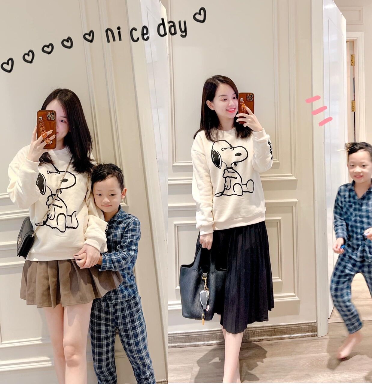 Áo nỉ snoopy