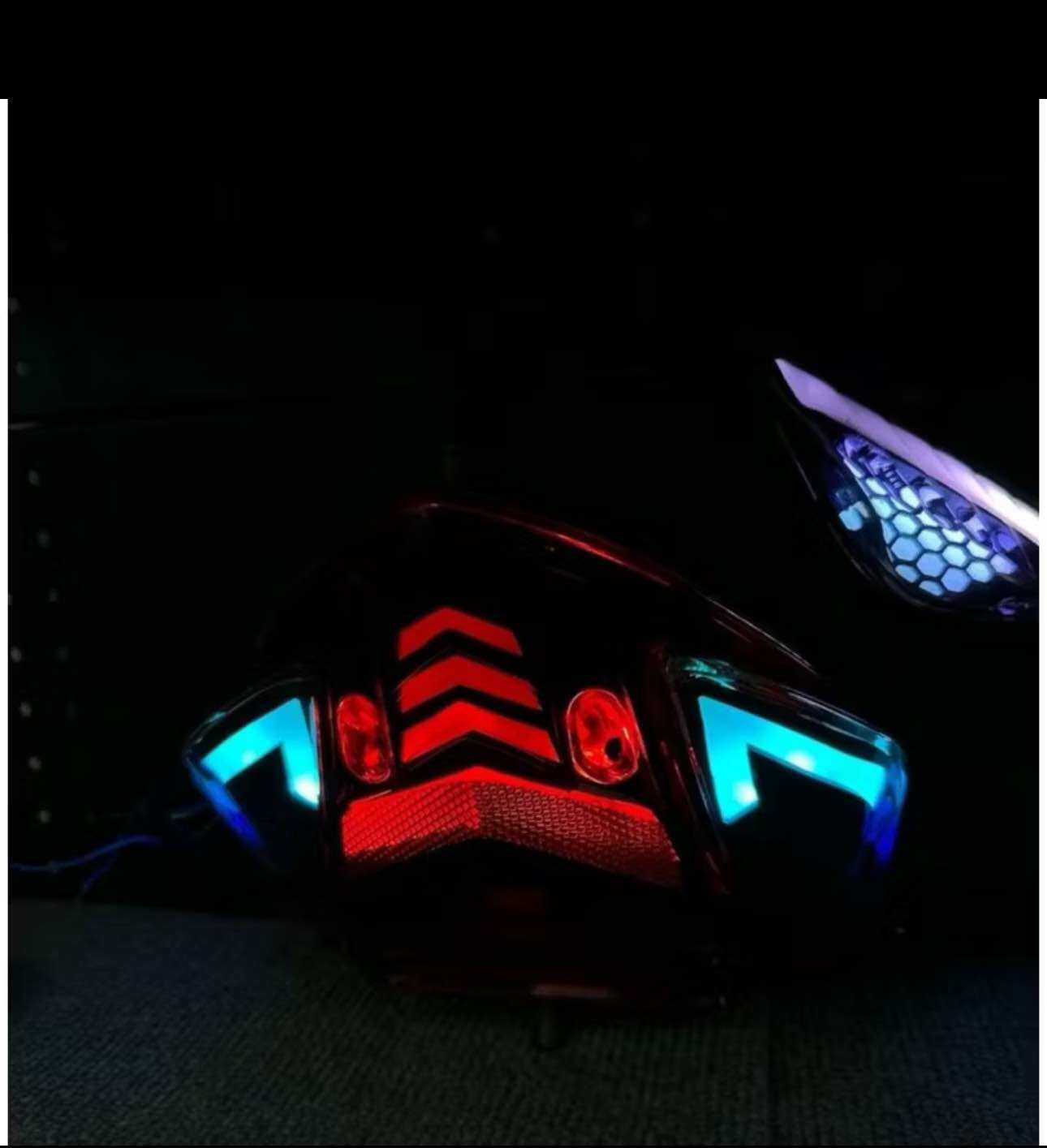 Hậu Audi wave A11 pro lắp Wave a110 đời từ 2017 tới 2024 lắp đặt dễ dàng chỉnh màu qua app điện thoạ