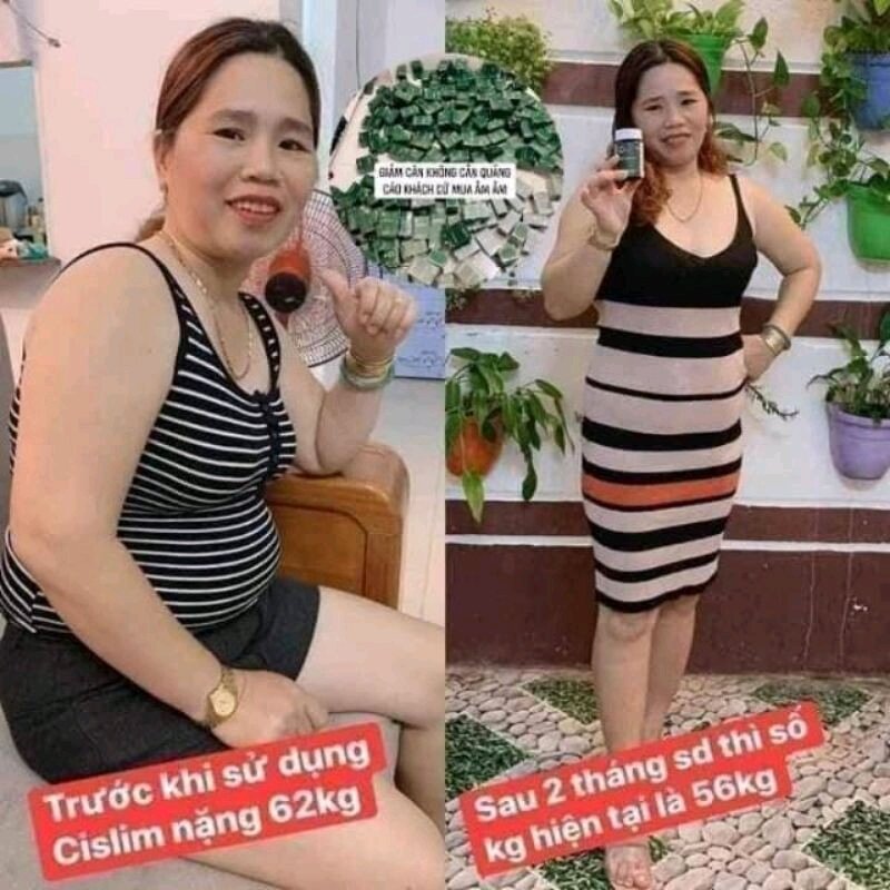 Giảm Cân Thảo Dược Ci Slim ( Cam Kết Hàng Chính Hãng )
