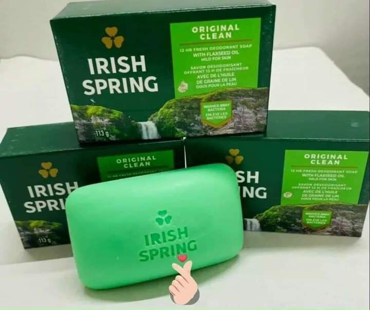 Combo 4 cục xà phòng diệt khuẩn irish spring 113gr - mỹ