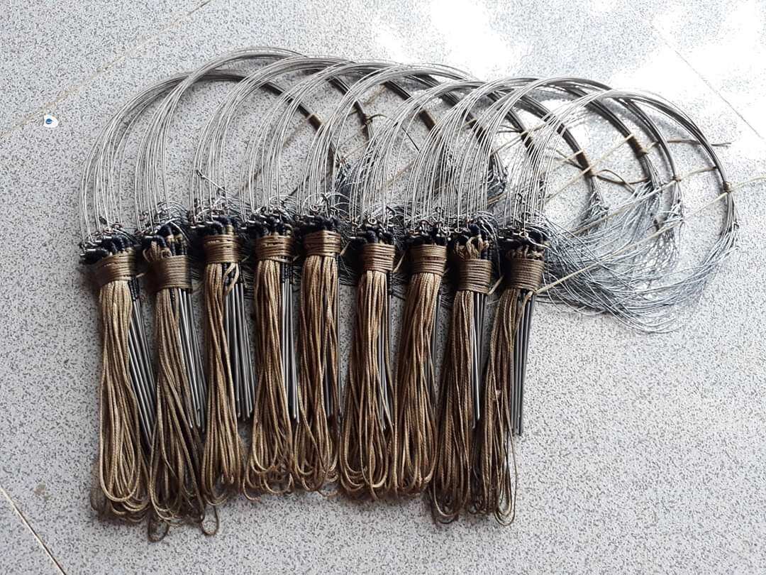 giò bẫy gà rừng bộ 20 chân