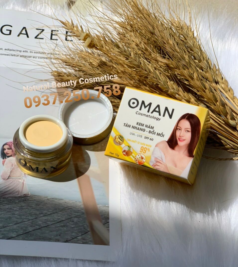 Kem OMAN  ( nám - tàn nhang - đồi mồi)