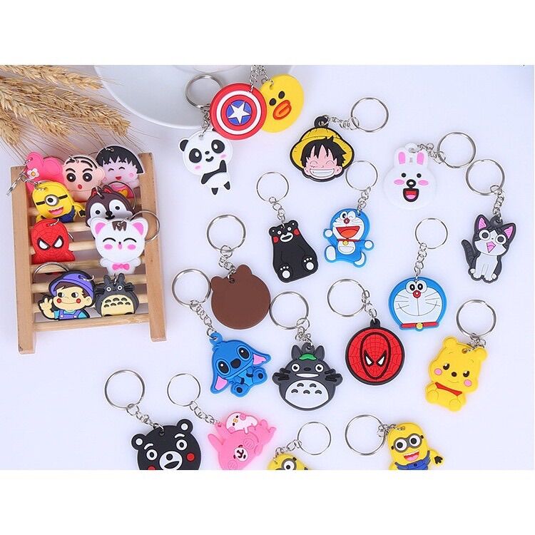 Móc Khoá Silicon Cute
