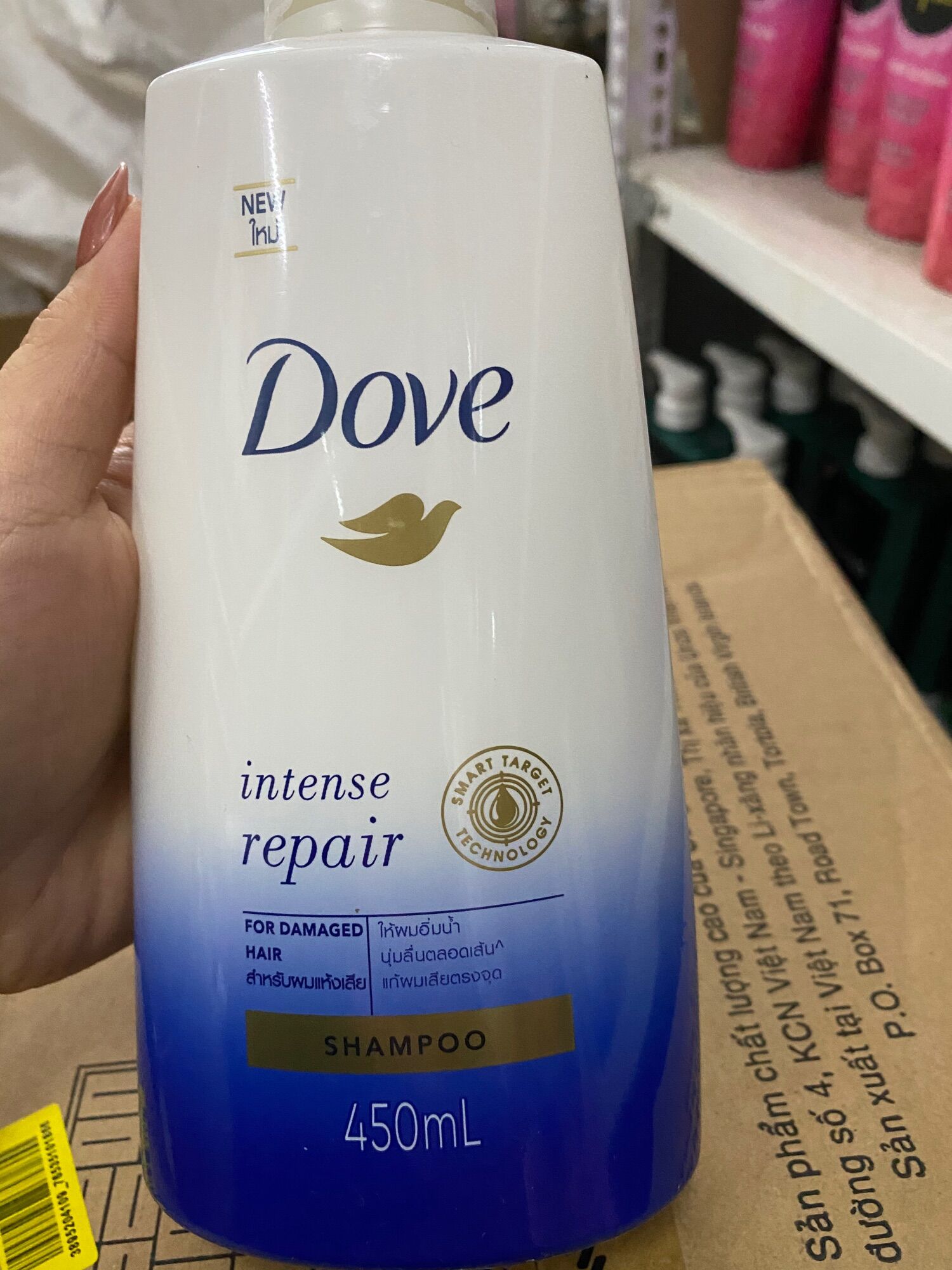 Dầu gội Dove 450ml Thái Lan