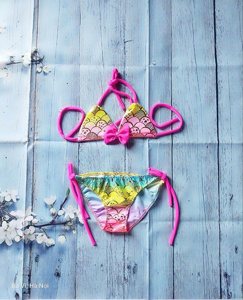 bikini 2 mảnh cho bé yêu