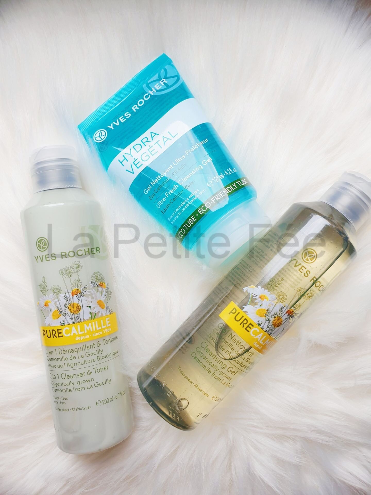 Sữa rửa mặt Yves Rocher Trắng 2in1